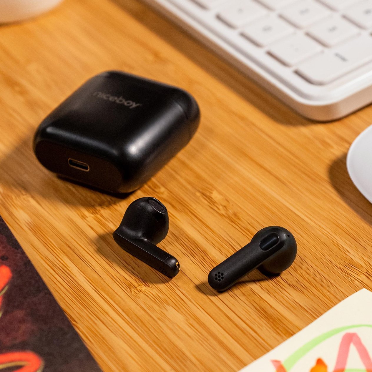 Niceboy HIVE Beans Siyah Bluetooth 5.0 Kulaklık