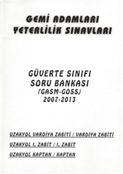 GASM Güverte Sınıfı Soru Bankası