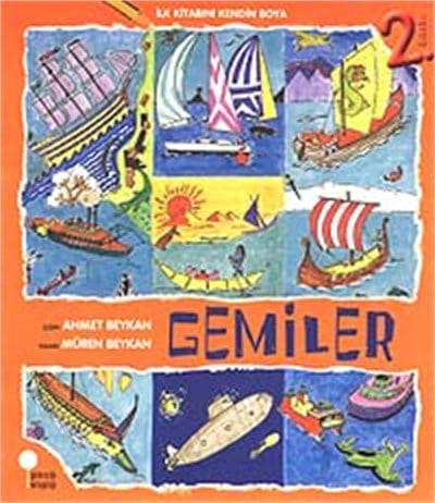 Gemiler, Okumalı Boyama Kitabı