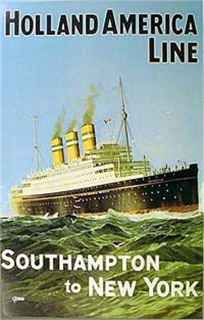 Holland America Line, Southampton to New York