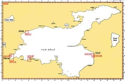 TR 8005 Harita: Van Gölü Limanları