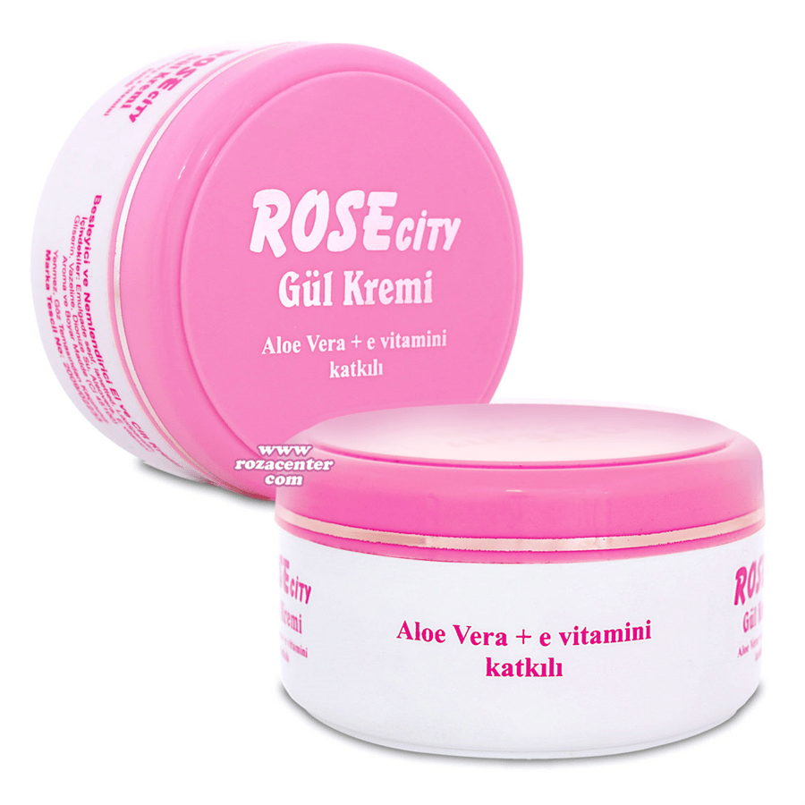 Aloe Vera katkılı E Vitaminli Gül Kremi 150 Ml -Rosecity Isparta