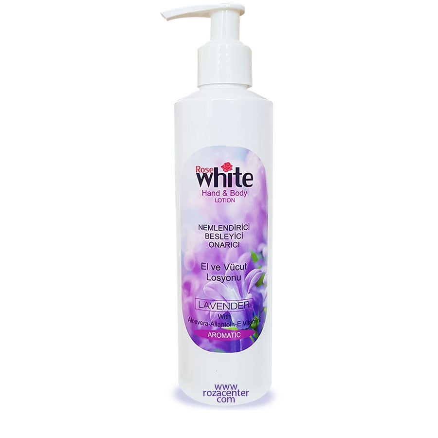 E Vitaminli El ve Vücut Lavanta Losyonu 200 ml -Whiterose Isparta