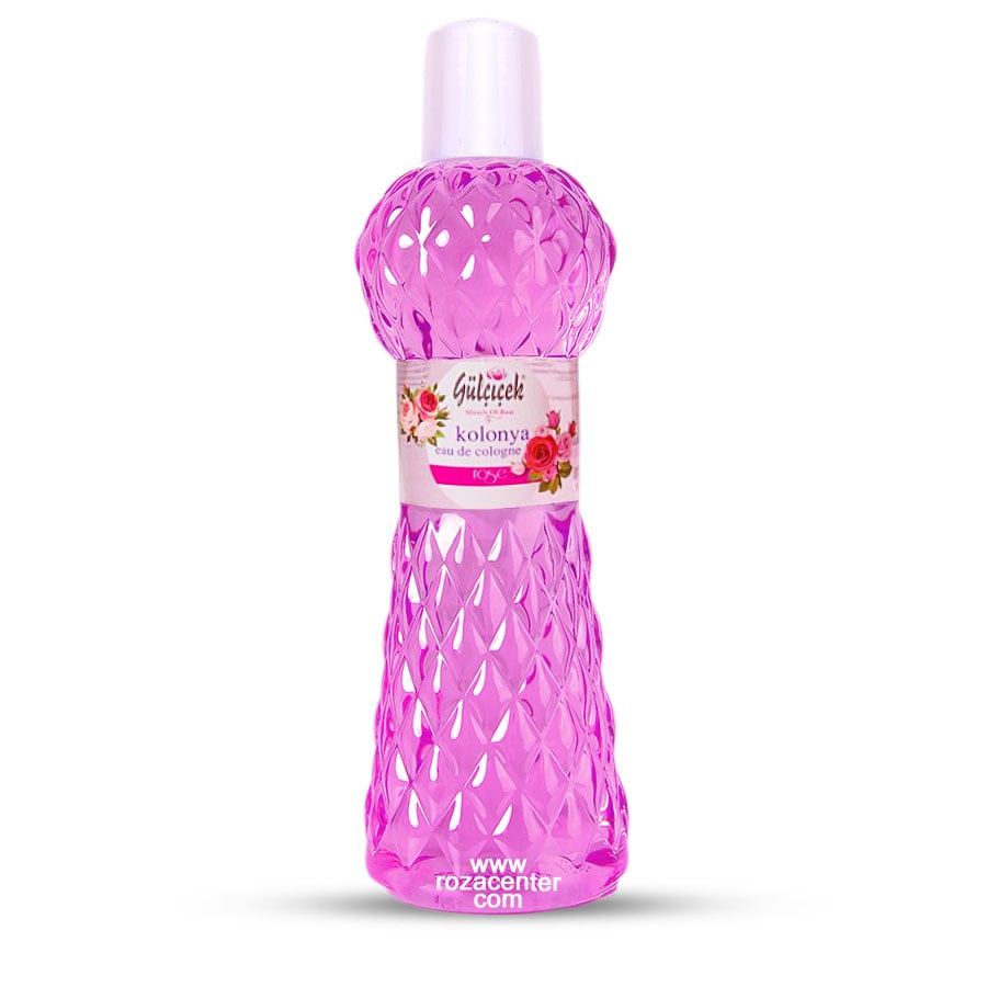 Gül Kolonya Vazo Şekil Pvc Şişe 290 Ml -Gülçiçek Isparta