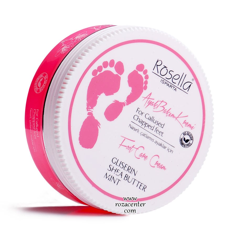 Gül Özlü Ayak Bakım Kremi 150 Ml - Rosella Isparta 