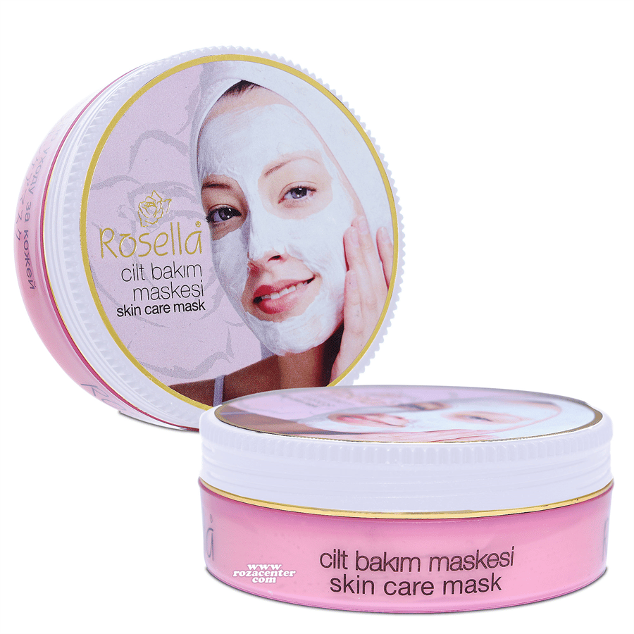 Gül Özlü Cilt Bakım Maskesi 150 Ml -Rosella Isparta 