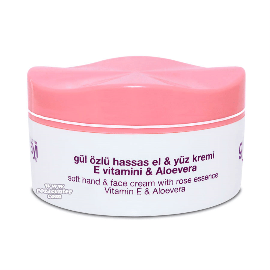 Gül Özlü Hassas El ve Yüz Gül Kremi 250 Ml -Gülsarayı Isparta
