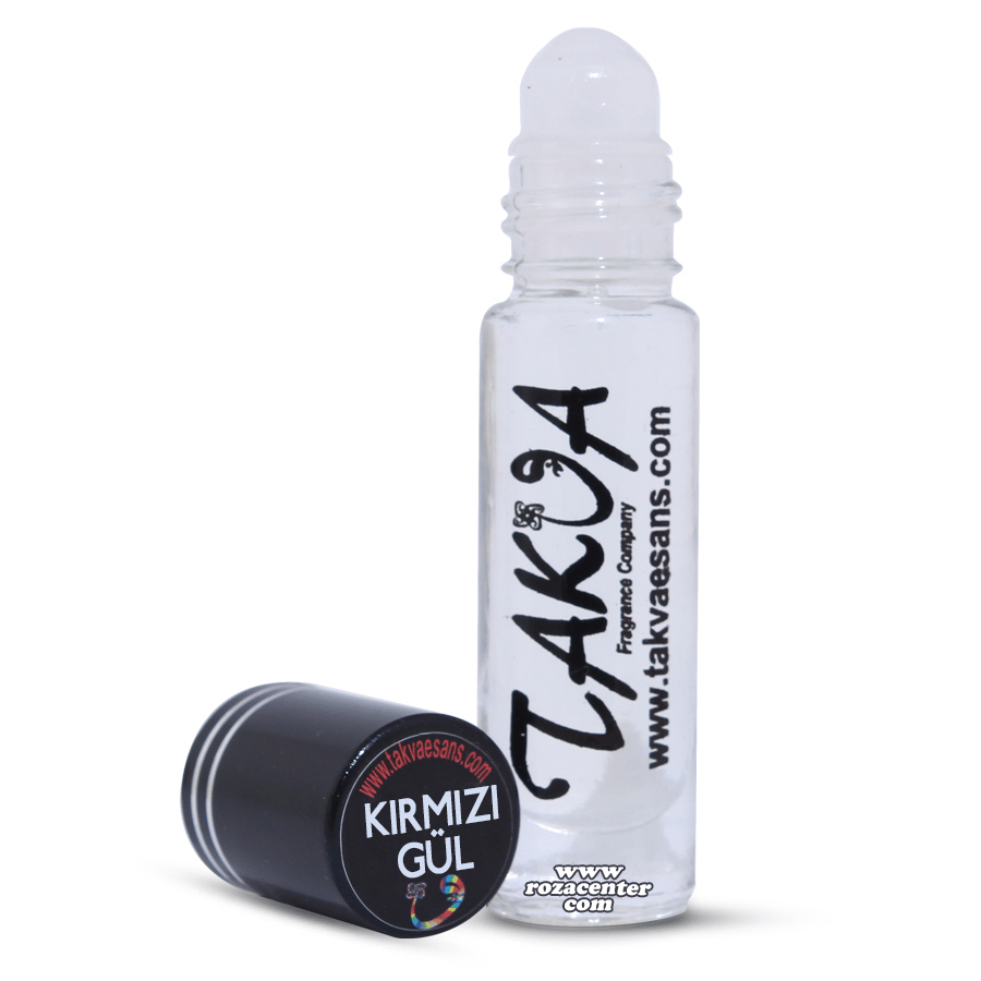 Kırmızı Gül Esansı 6 Ml Kalıcı Koku -Takva Esans