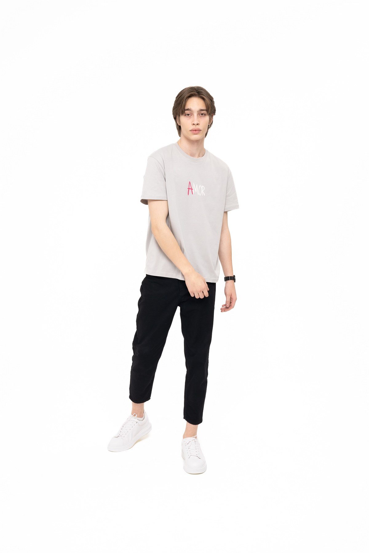 AMOR T-SHIRT GREYT-SHIRTWATCH OF ROYALAMORGRYAMOR T-SHIRT GREY