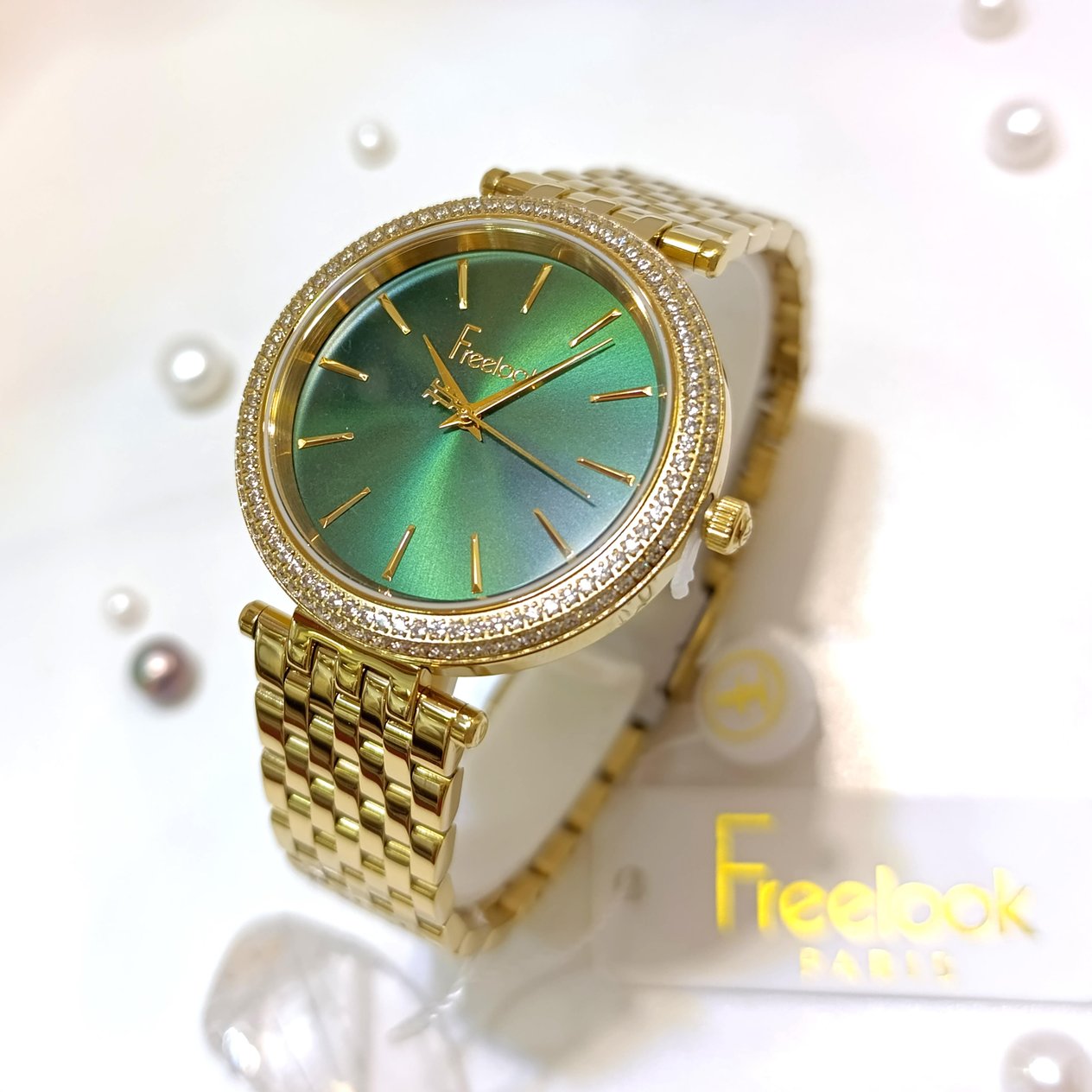Freelook Lumıere Bayan Saat 5 ATM Su Geçirmez Saat HD VİDEOLU