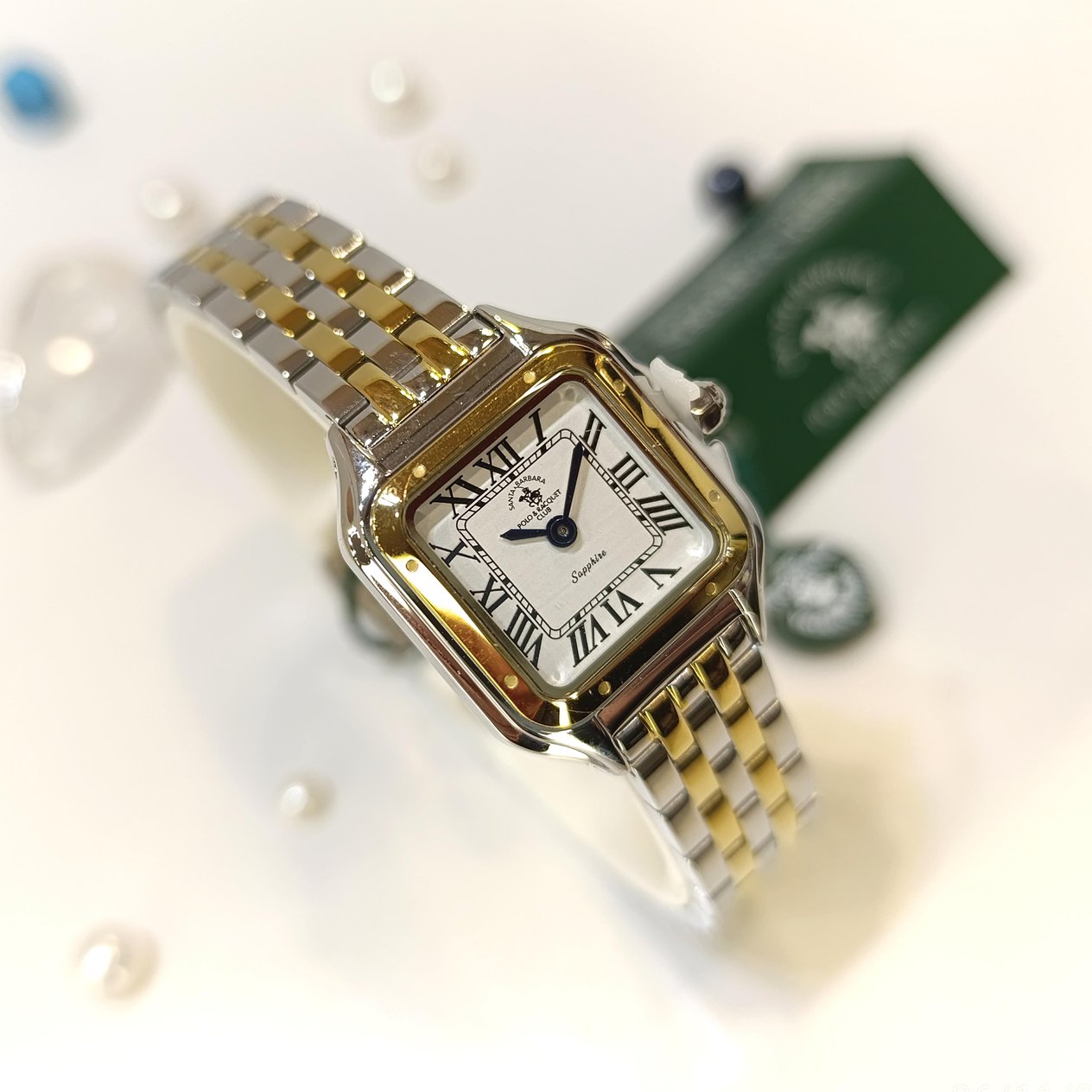 SB POLO Luxury Bayan Saat 5 ATM Su Geçirmez Saat HD VİDEOLU