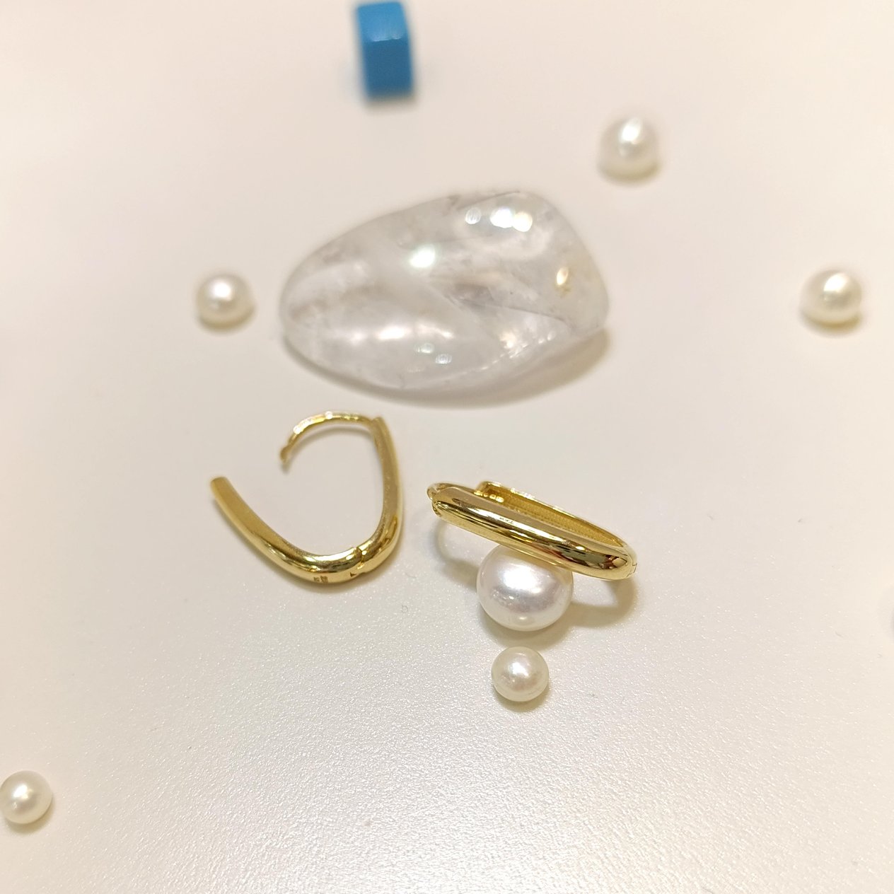 12mm Oval Klasik Bombeli Halka Küpe 14 Ayar Altın HD VİDEOLU