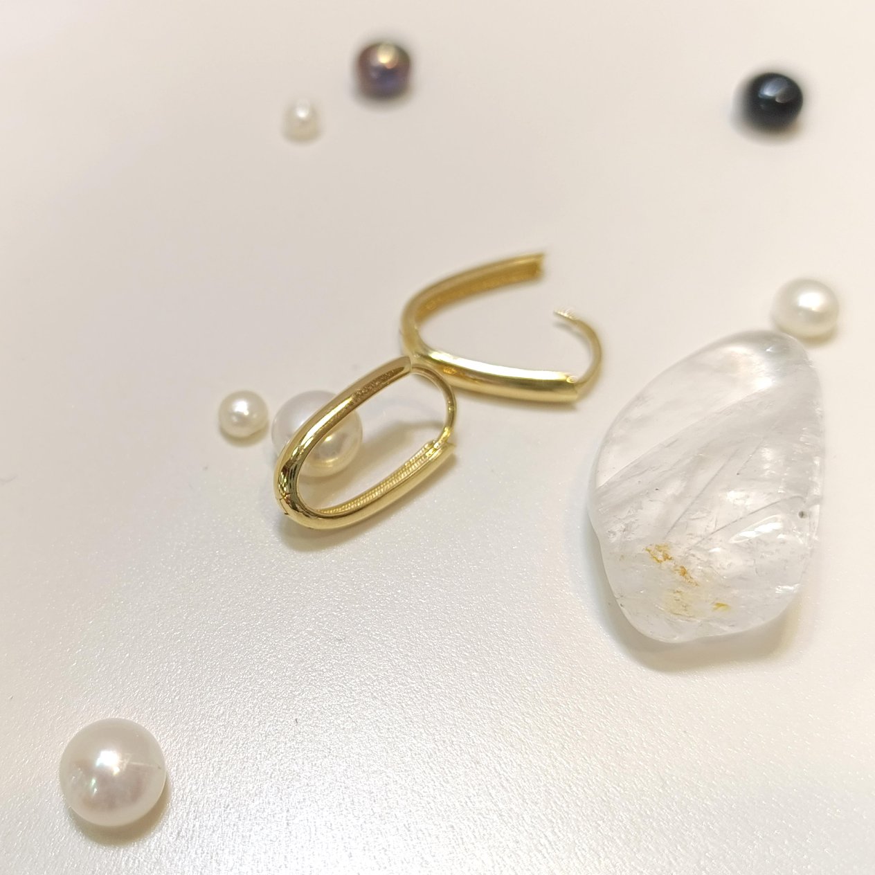 12mm Oval Klasik Bombeli Halka Küpe 14 Ayar Altın HD VİDEOLU