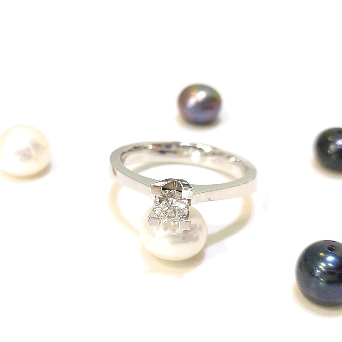 0.27ct G SI Pırlanta Tek Taş Yüzük 14 Ayar Altın HD VİDEOLU