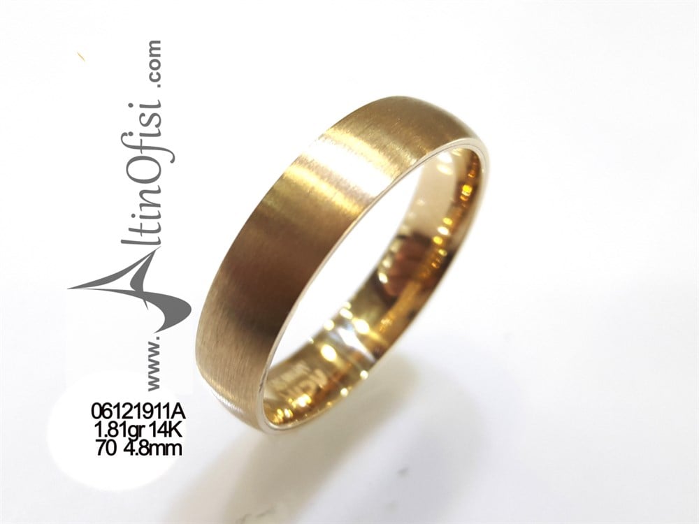 Alyans 4,8 mm Genişlik 14 ayar altın
