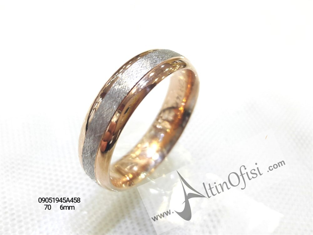 Alyans 6 mm Genişlik 14 ayar altın