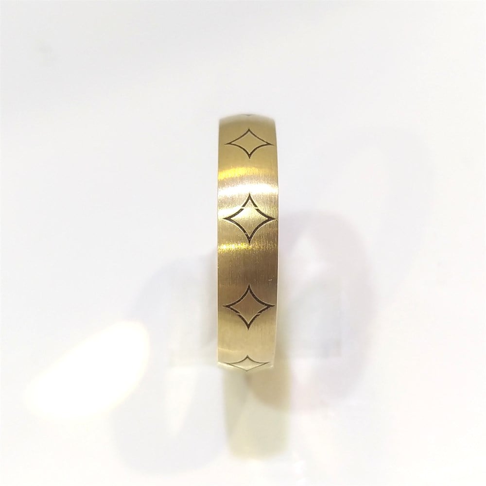 KARO Alyans 4,8 mm Genişlik 14 ayar altın