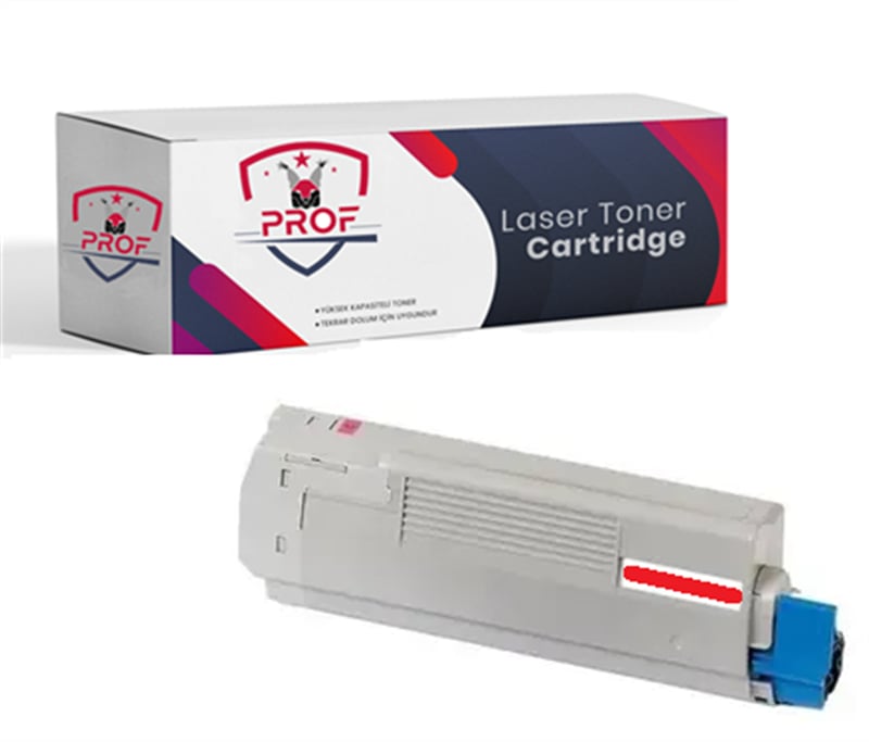 Oki MC560 Kırmızı Toner - Muadil