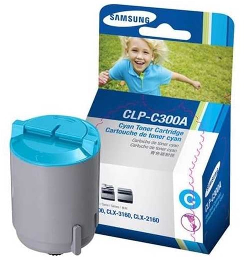 Samsung CLP-300N Mavi Orjinal Toner