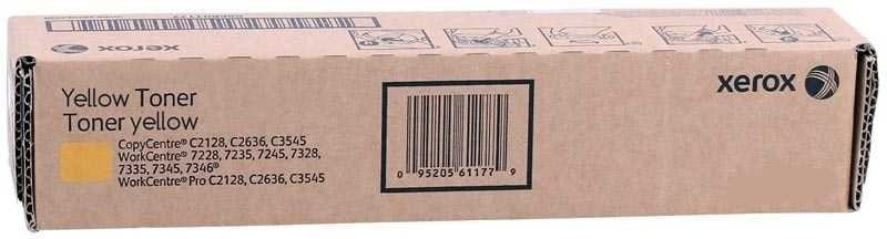 Xerox Copycentre C2128 Sarı Orjinal Toner
