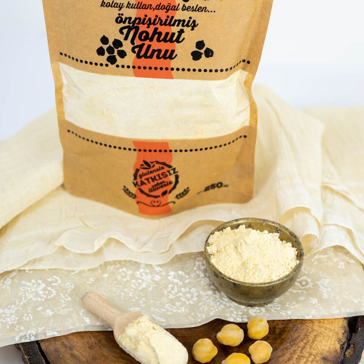 Ön Pişirilmiş Nohut Unu 250 Gr