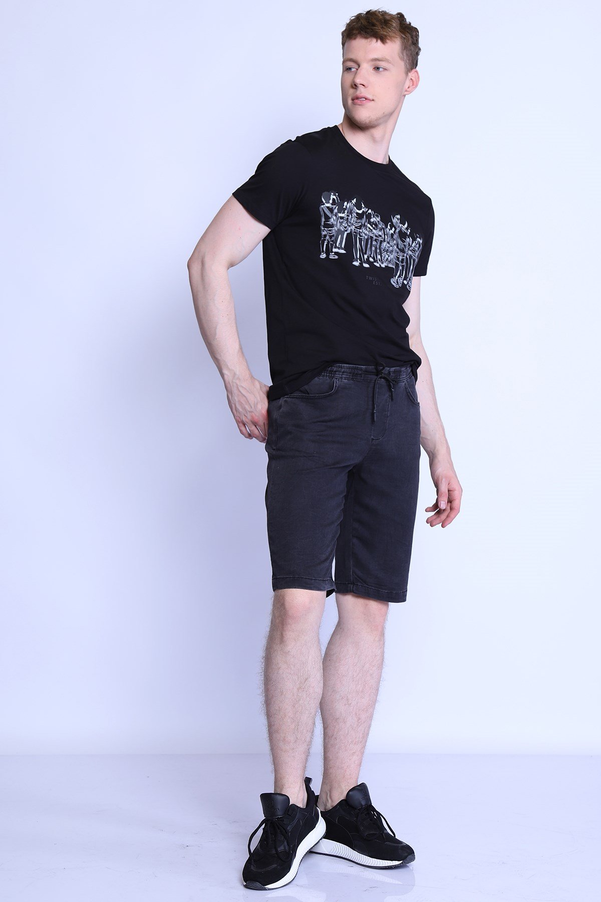 Erkek  Sort Es roy jogger 7079-02 BlackErkek  Sort Es roy jogger 7079-02 Black