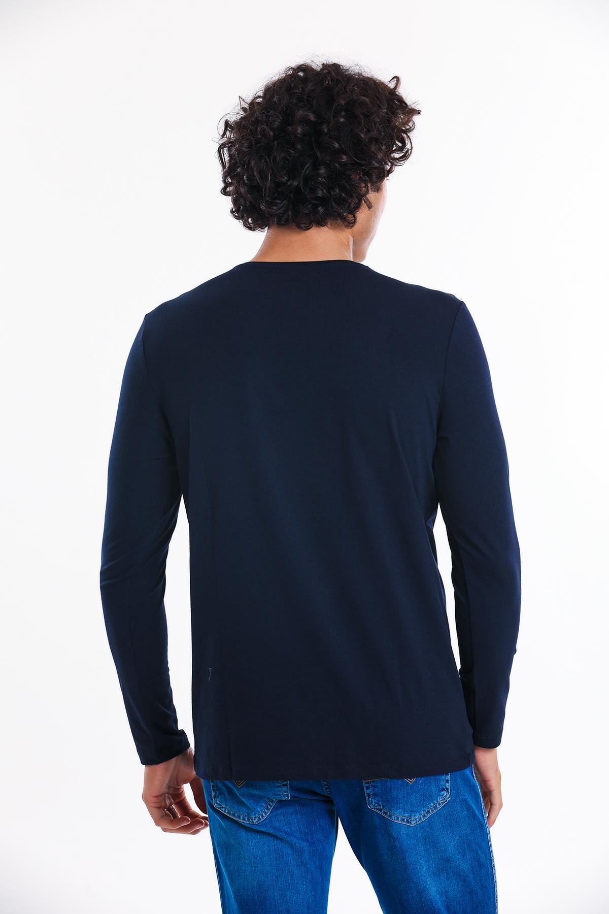 Erkek  Sweatshirt Esw 1881 LACIVERTErkek  Sweatshirt Esw 1881 LACIVERT