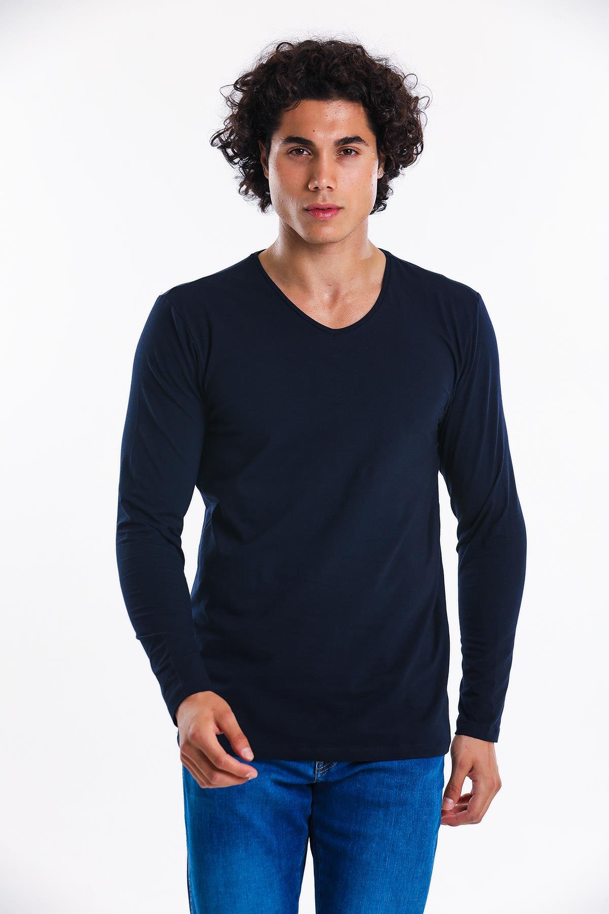 Erkek  Sweatshirt Esw 1881 LACIVERTErkek  Sweatshirt Esw 1881 LACIVERT