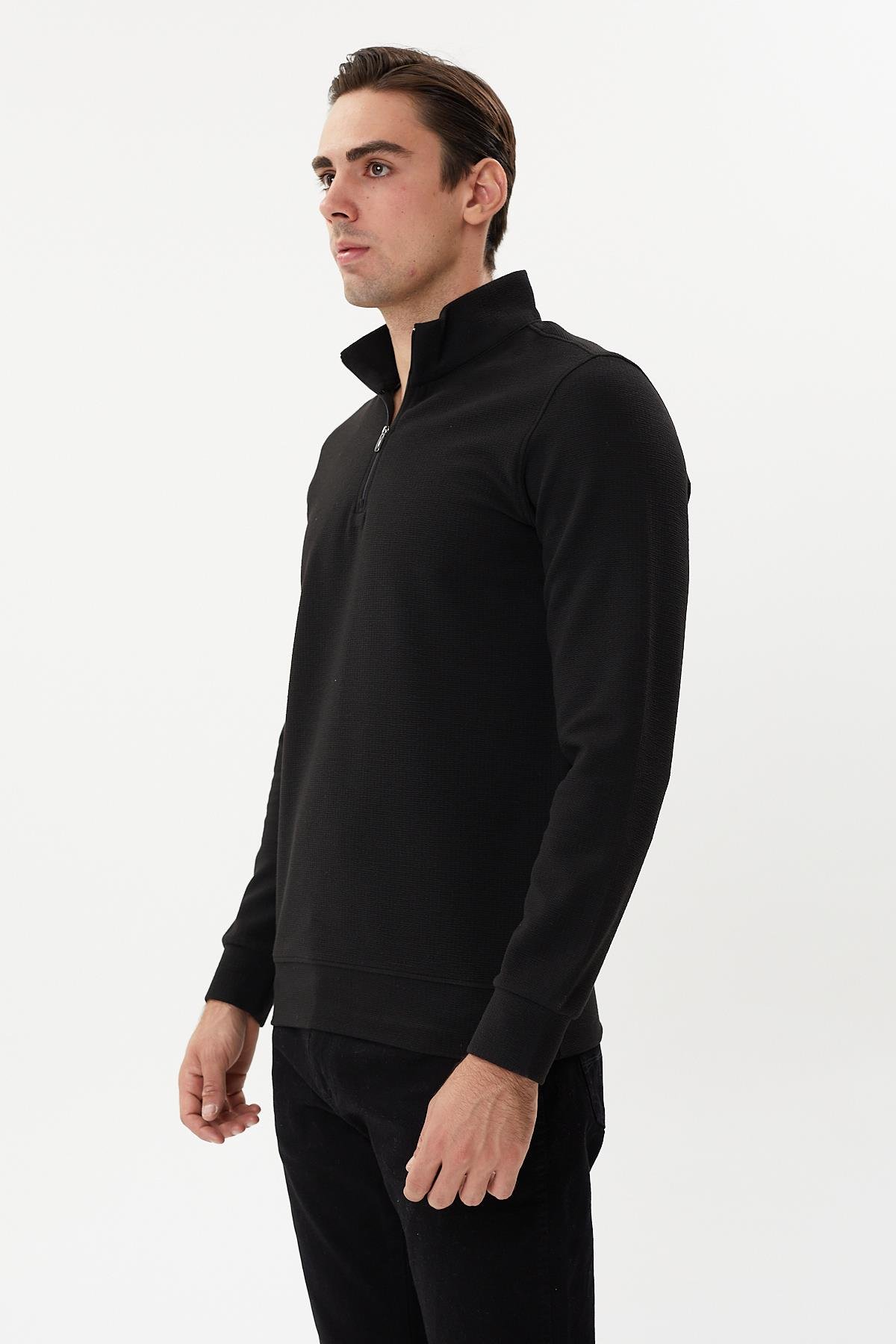 Erkek  Sweatshirt Esw 2884 BlackErkek  Sweatshirt Esw 2884 Black
