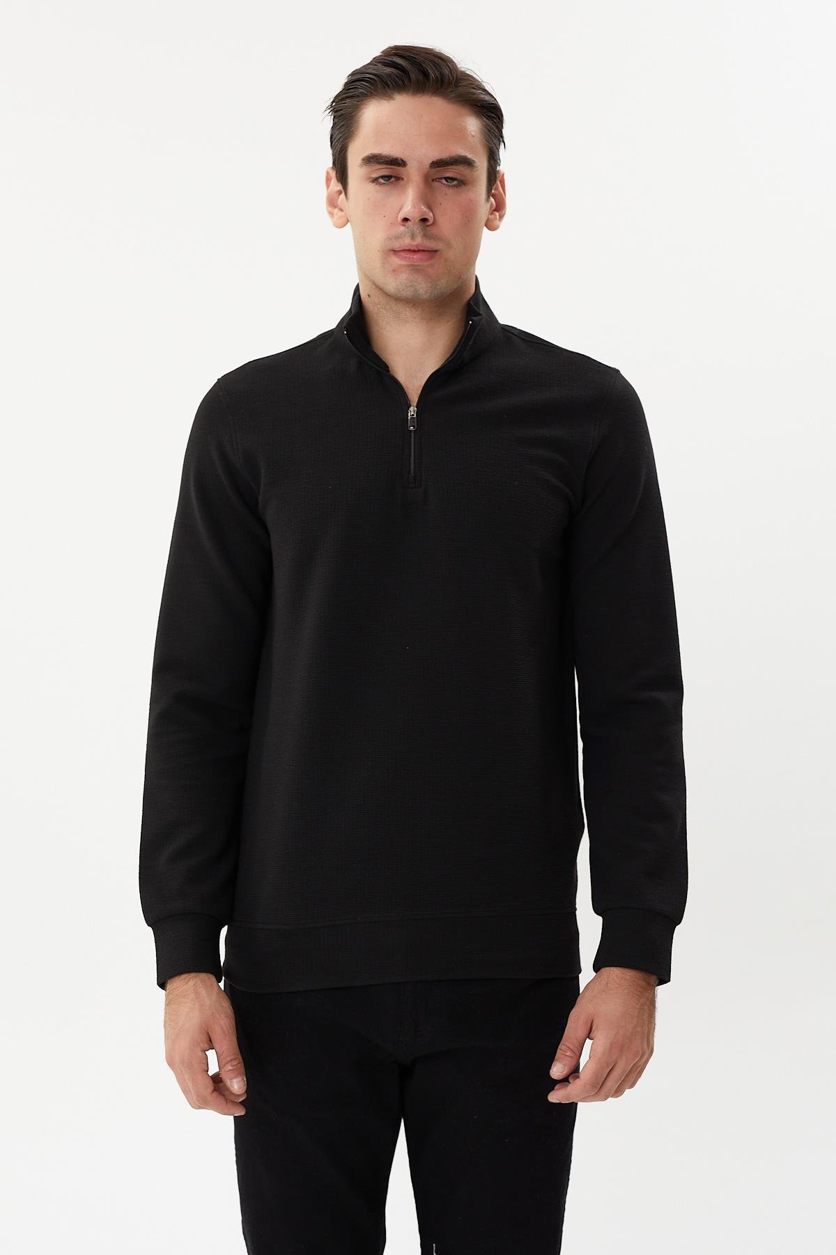Erkek  Sweatshirt Esw 2884 BlackErkek  Sweatshirt Esw 2884 Black
