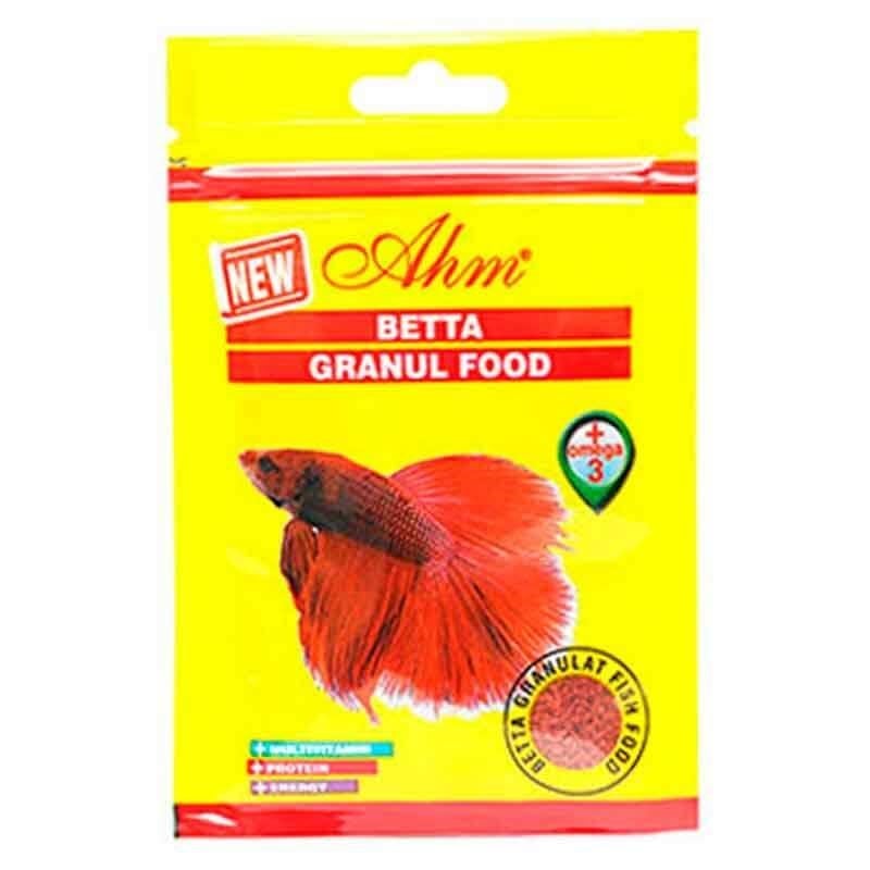 AHM Betta Granul Food 15 gr 8699375331875 Ahm Tatlı Su Akvaryumu Balık Yemleri Amazon Pet Center