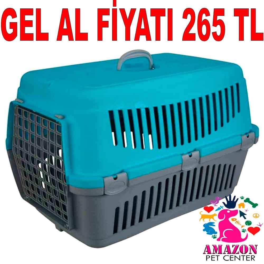 Amazon Kedi Köpek Taşıma Kabı Mavi Large 20655006 Amazon Pet Center