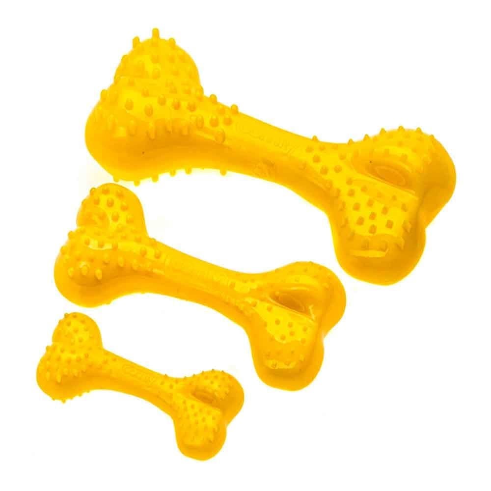 AQUAEL Comfy Toy Köpek Oyuncağı DENTAL BONE 16 Cm Sarı 5905546336765 Amazon Pet Center