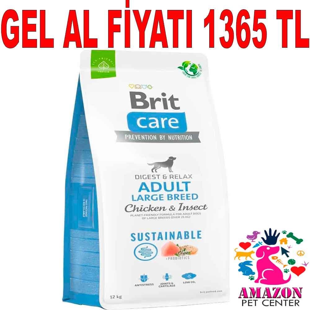 Brit Care Digest Relax Büyük Irk Yetişkin Köpek Maması Tavuklu Böcek Proteinli 12 Kg 18119008 Amazon Pet Center