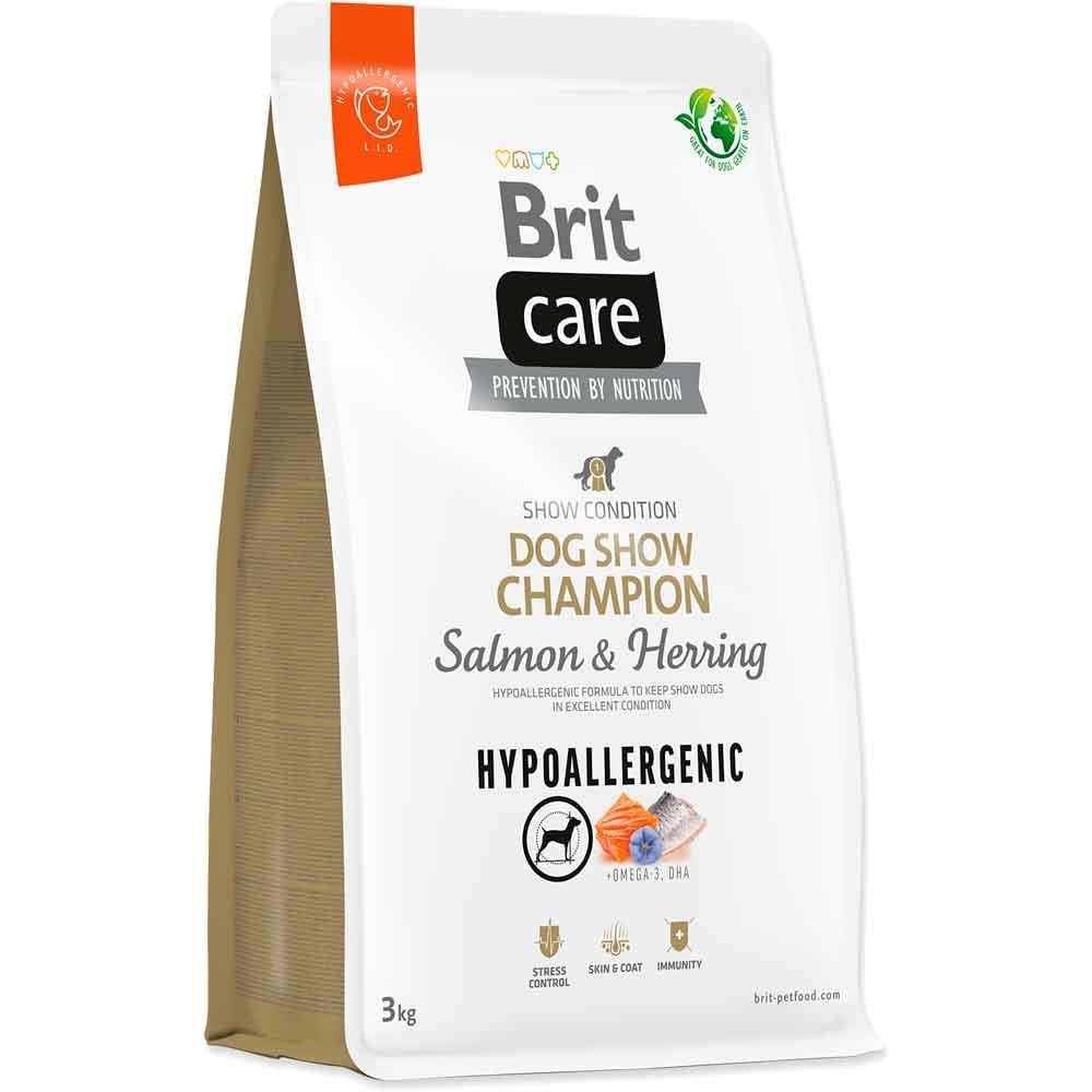 Brit Care Dog Show Hypoallergenic Somonlu Köpek Maması 3 Kg 8595602559114 Amazon Pet Center