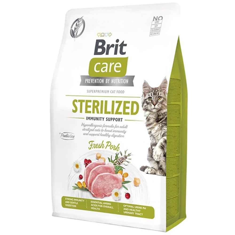 Brit Care Grain-Free Sterilized Immunity Support Kısırlaştırılmış Kedi Maması 2 Kg 8595602565078 Amazon Pet Center