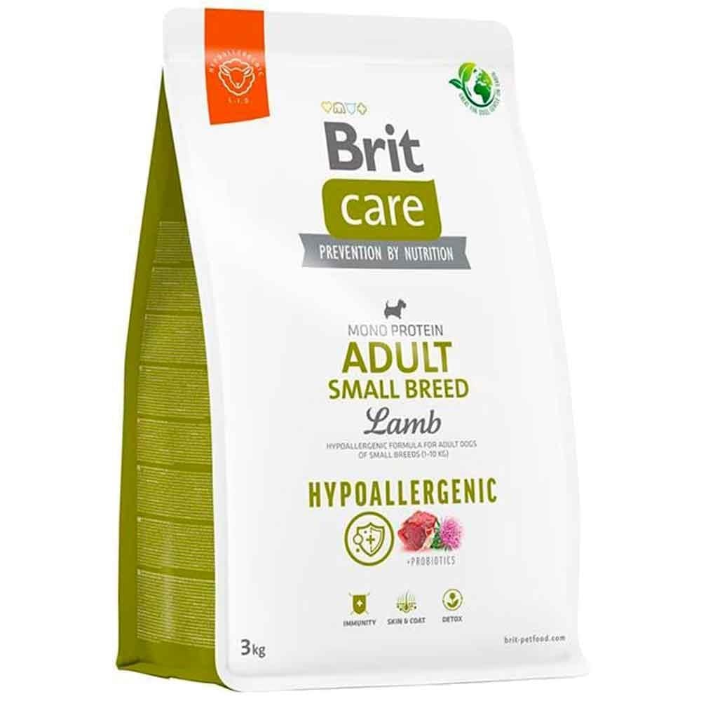 Brit Hypo-Allergenic Küçük Irk Kuzulu ve Pirinçli Yetişkin Köpek Maması 3 Kg 8595602566143 Amazon Pet Center