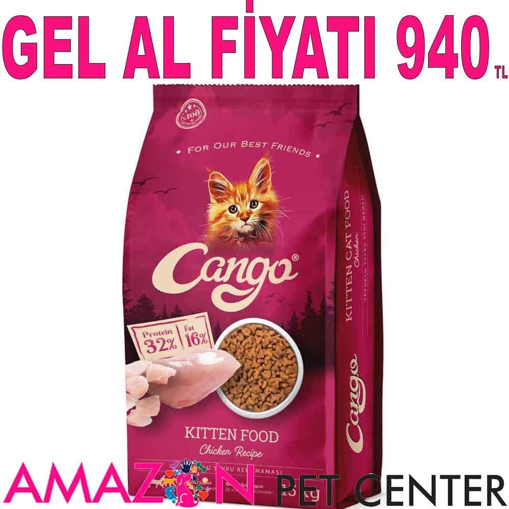 Cango Kitten Tavuklu Yavru Kedi Maması 15 Kg 18142006 Amazon Pet Center