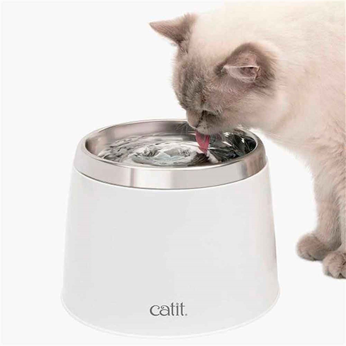 Catit Kedi Otomatik Suluk Devirdaimlı Çelik 2 Lt 022517500231 Amazon Pet Center