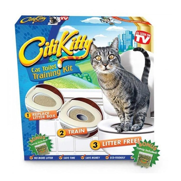 Citi Kitty Kedi Tuvalet Eğitim Seti Klozet Alıştırma Aparatı
