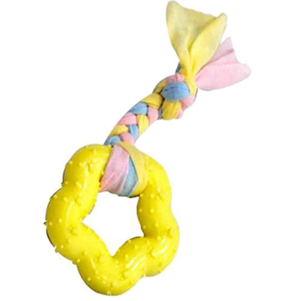 EuroDog Puppy Kalın Beşgen Şekilli Diş Kaşıma Köpek Oyuncağı Sarı 16 Cm 8681144192039 Amazon Pet Center