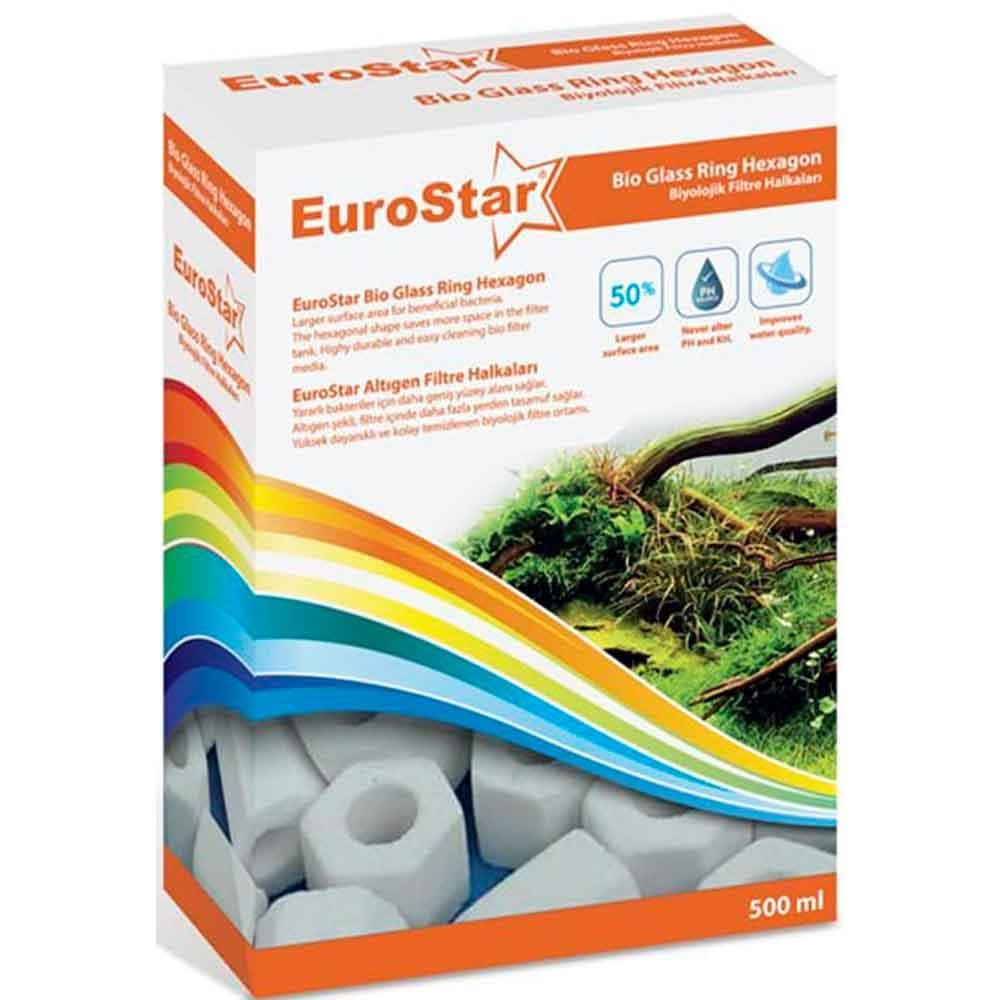 EuroStar Bio Filter Ring Hexagon 500 Ml 8681144110095 Amazon Pet Center