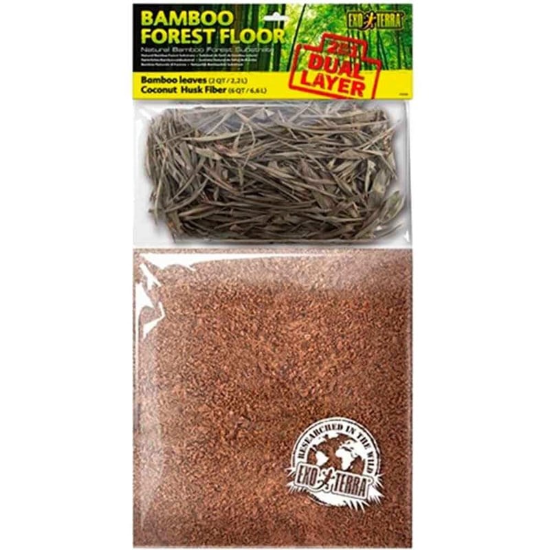 Exo Terra Bamboo Orman Taban Malzemesi 2,2 Lt 015561231411 Exo Terra Sürüngen Taban Malzemesi Amazon Pet Center
