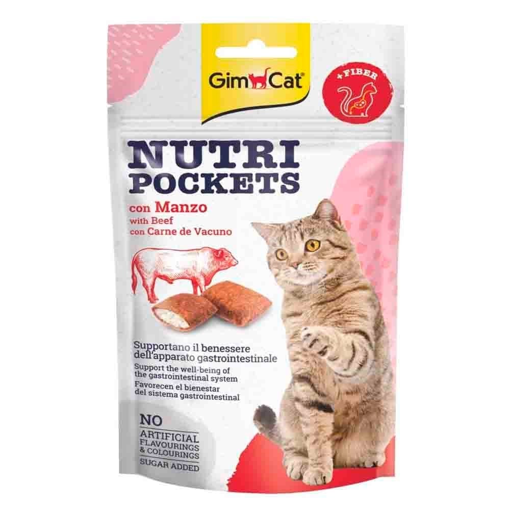 GimCat Nutripockets Biftekli Malt Kedi Ödülü 60gr 4002064400747 Amazon Pet Center