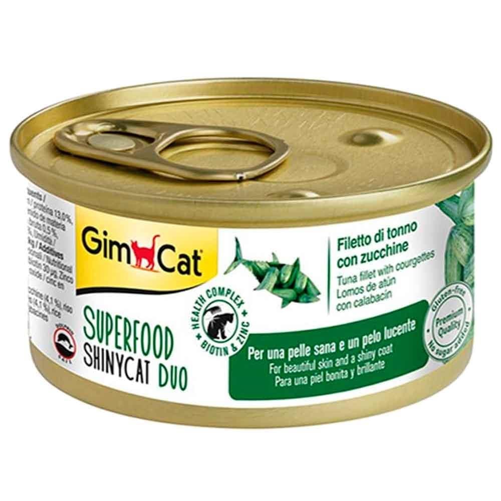 Gimcat Shinycat Fileto Ton Balıklı Kabaklı Kedi Konservesi 70gr 4002064414539 Amazon Pet Center