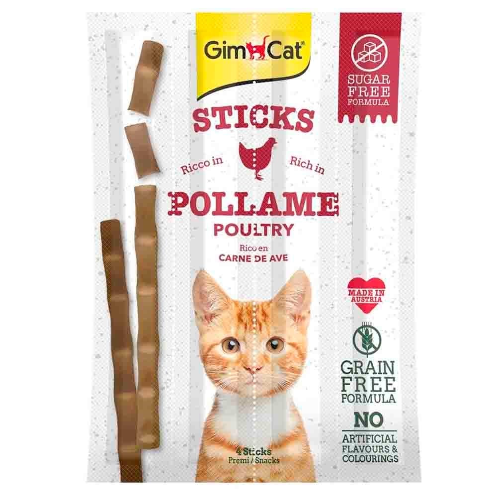 Gimpet Kediler için Tavuklu ve Ciğerli Ödül Çubukları 4 parça 20 gr 4002064400167 Amazon Pet Center