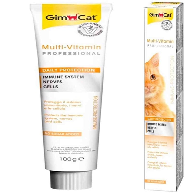 Gimpet Multi Vitamin 100 gr 4002064401393 Gimpet Kedi Vitamin Ve Ek Besinleri Amazon Pet Center