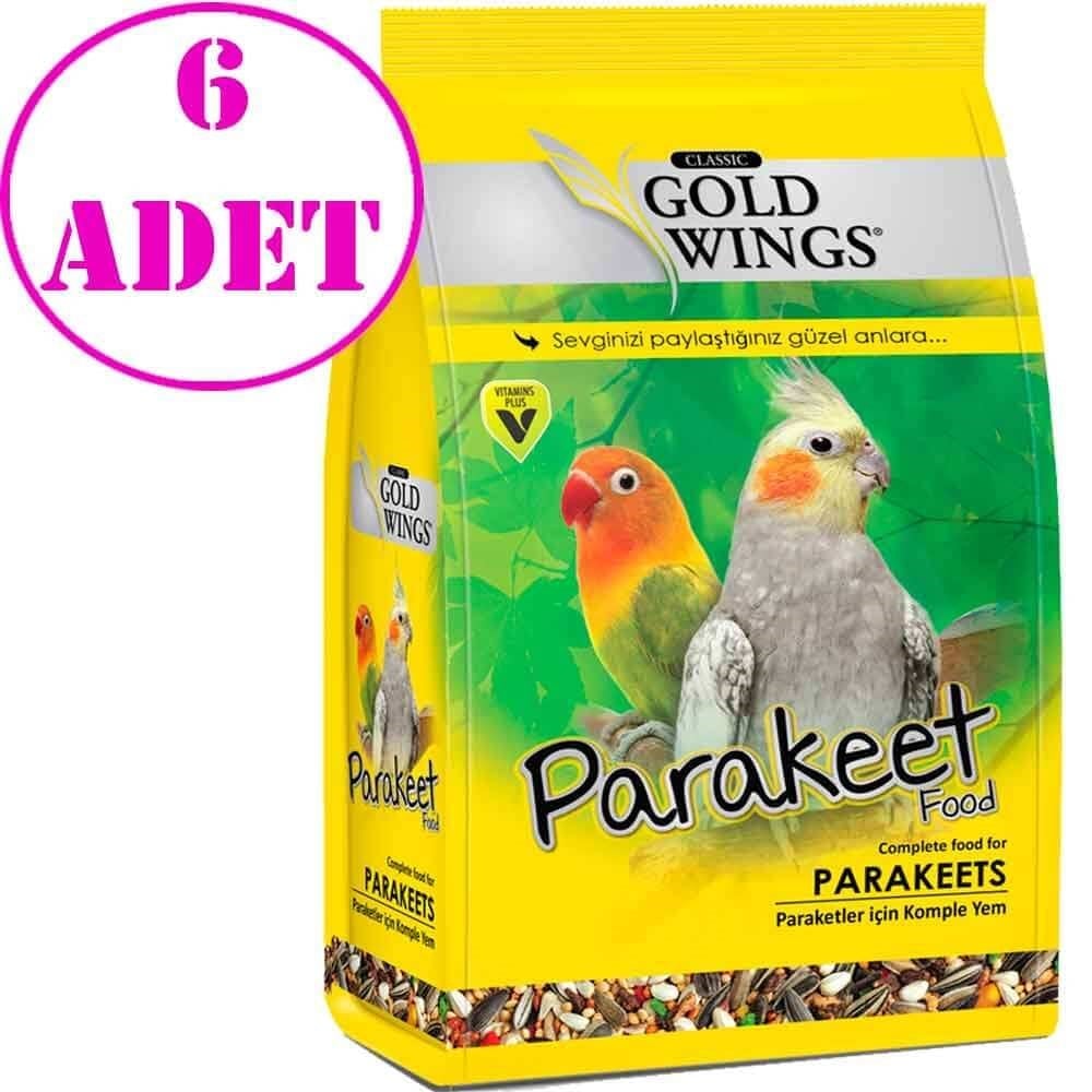Gold Wings Classic Paraket Yemi 500 Gr 6 AD 32108354 Gold Wings Classic Koli Kuş Yemleri Amazon Pet Center