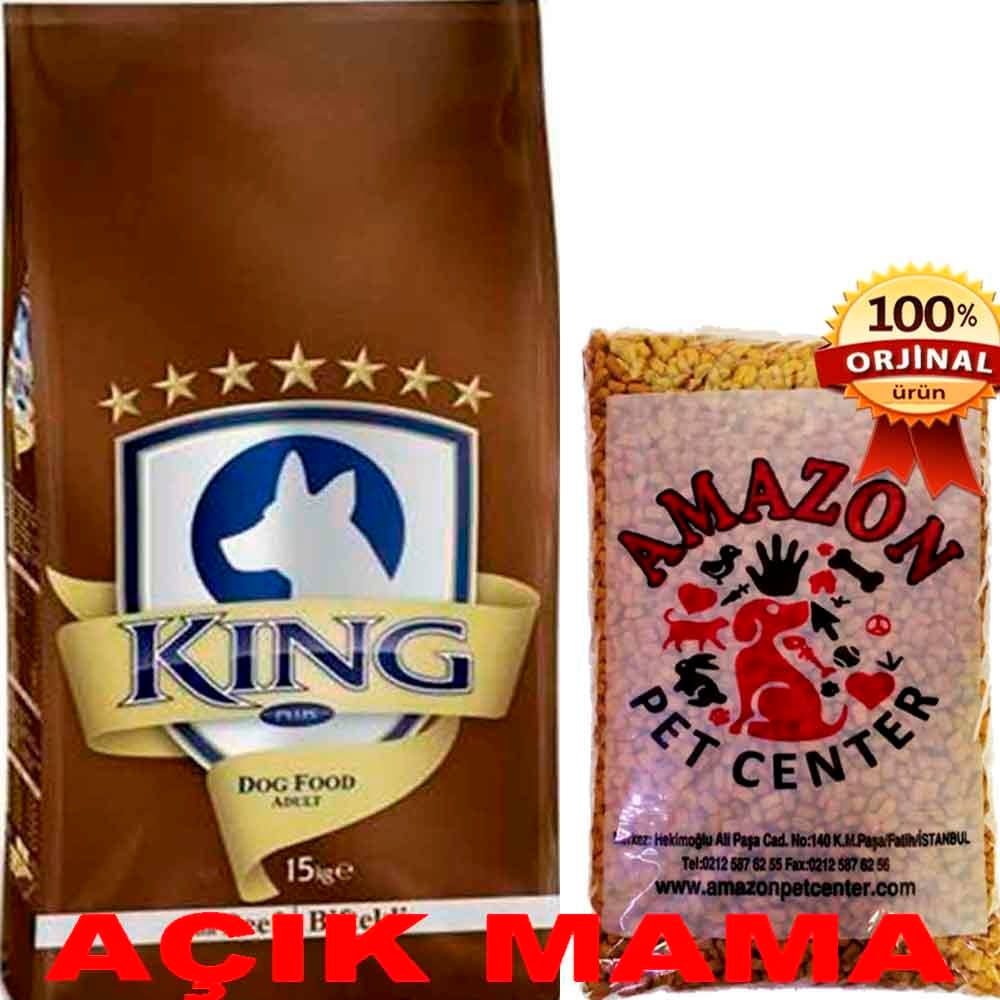 King Biftekli Köpek Maması Açık 1 Kg 32105063 Amazon Pet Center