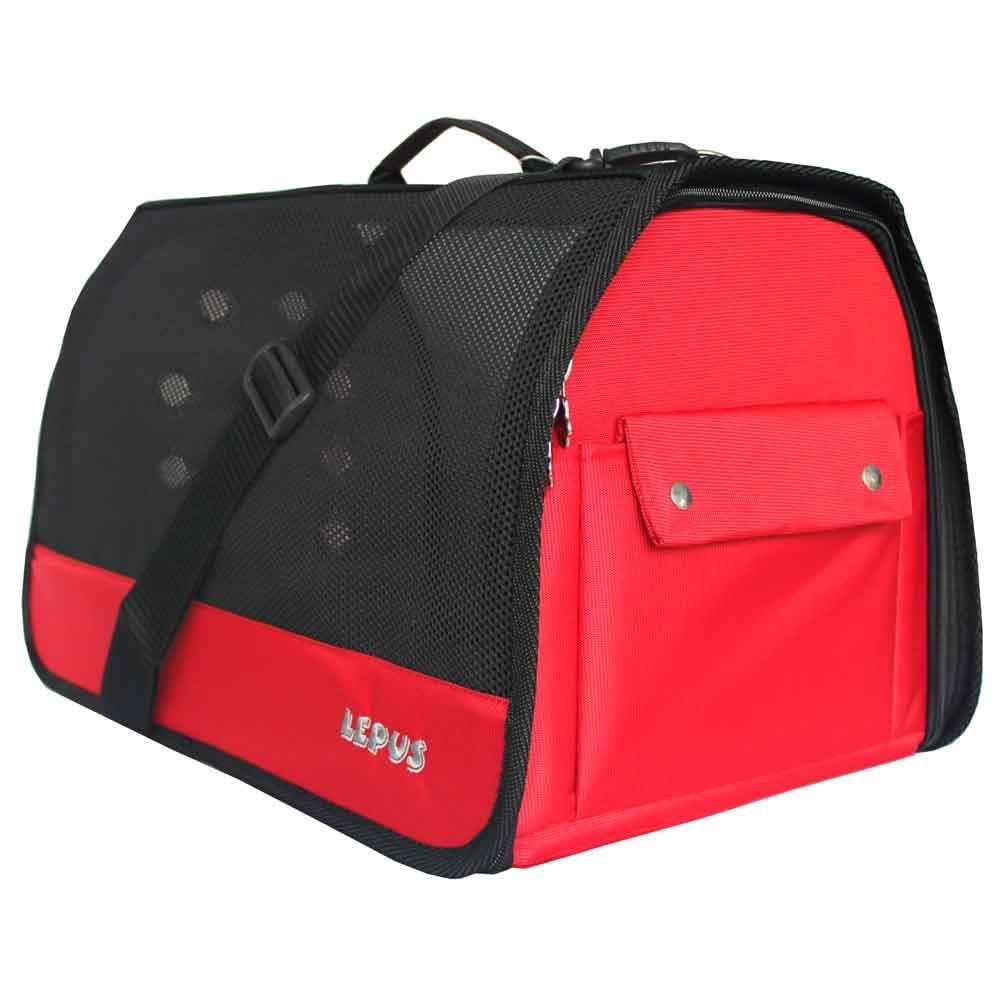Lepus Kedi ve Köpek Taşıma Çantası Şeffaf Fly Bag Kırmızı L 8681451058516 Amazon Pet Center